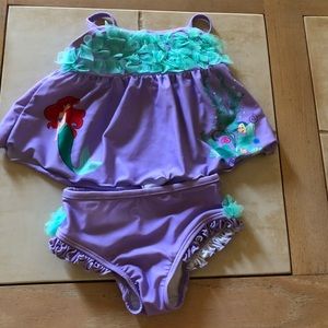 Disney: Sweet lavender 2 piece featuring Disney’s The Little Mermaid
